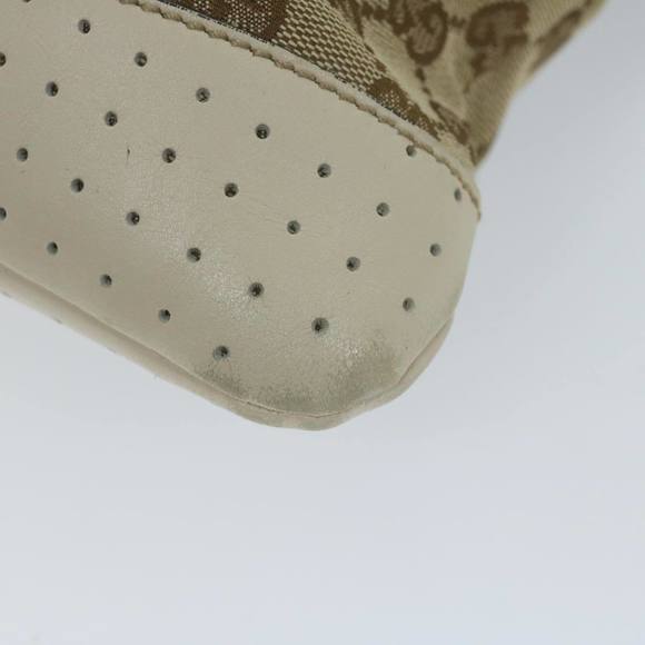 GUCCI GG Canvas Shoulder Bag Beige 145857 Auth 61246 - Picture 9 of 16